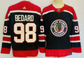 Men's Chicago Blackhawks Connor Bedard #98 Black Game jersey