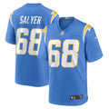 Los Angeles Chargers Jamaree Salyer Powder Blue Game Player Jersey