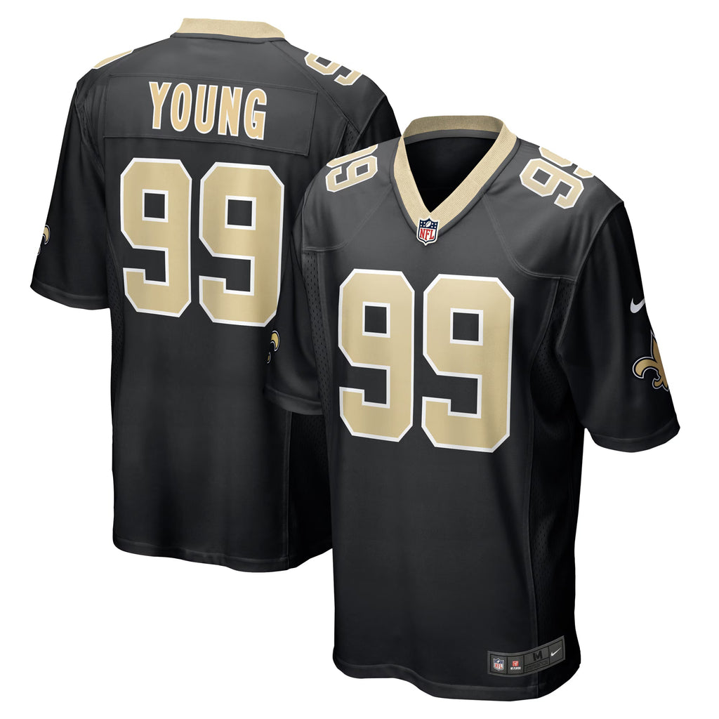 New Orleans Saints Chase Young Black Game Jersey