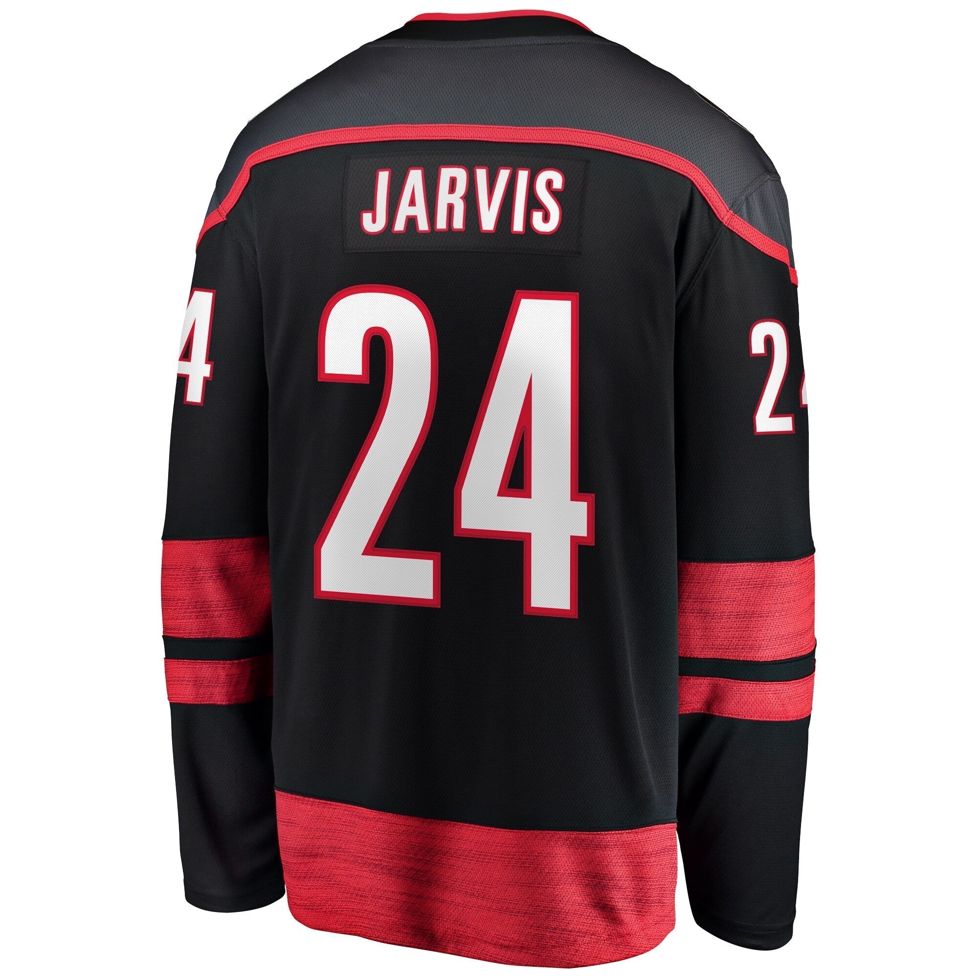 Seth Jarvis Carolina Hurricanes   Home Breakaway Jersey - Black