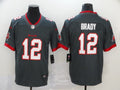 Men's Tampa Bay Buccaneers Tom Brady #12 Gray Game jersey