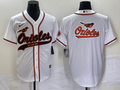 Men's Baltimore Orioles White Replica Team jersey Joint Edition