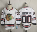 Men's Chicago Blackhawks Clark Griswold #00 Christmas Vacation White Breakaway Player jersey