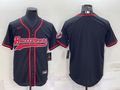 Men's Tampa Bay Buccaneers Black Blank jersey