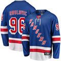 Jack Roslovic New York Rangers   Home Premier Breakaway  Jersey - Blue