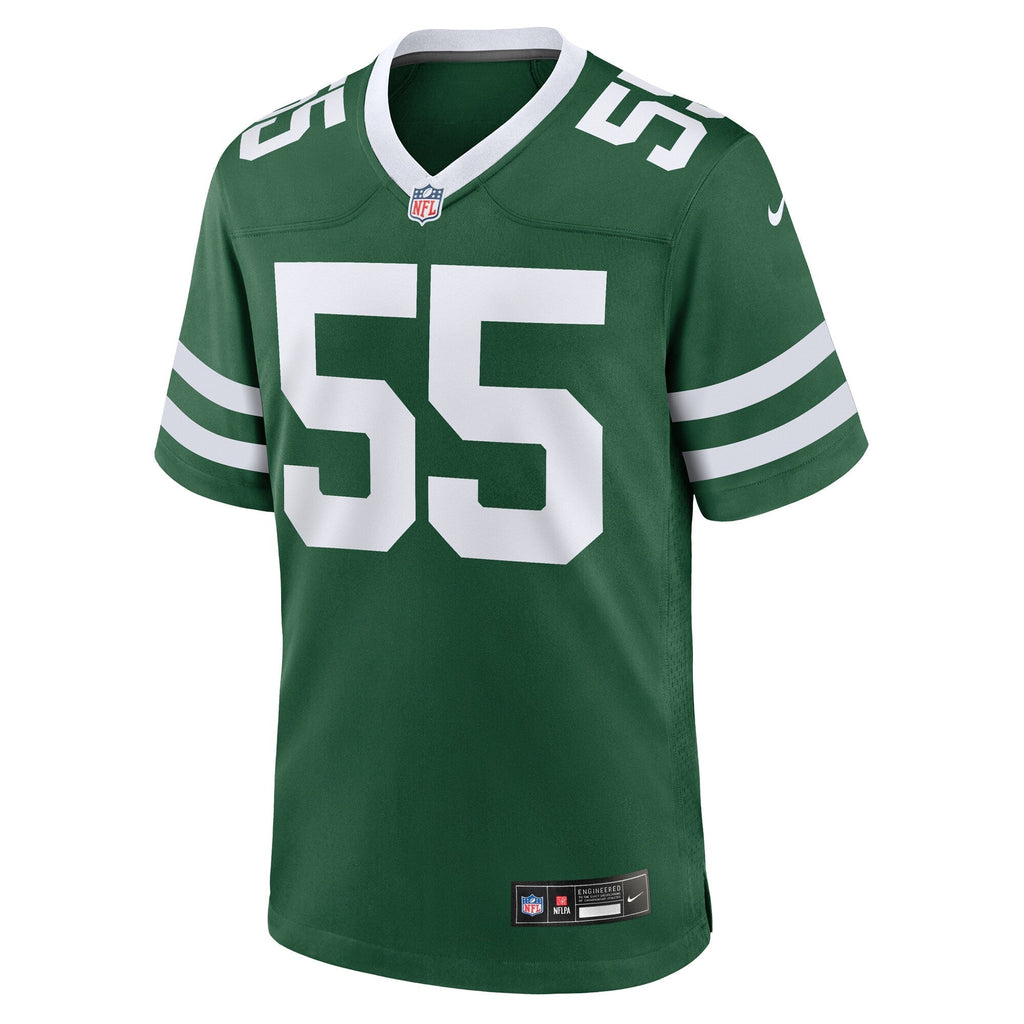 Chazz Surratt New York Jets Nike Team Game Jersey - Legacy Green
