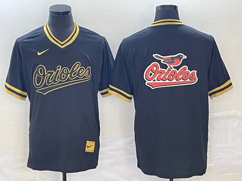 Men's Baltimore Orioles Black Replica Team jersey