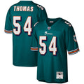 Miami Dolphins Zach Thomas Mitchell & Ness Aqua Legacy Replica Jersey