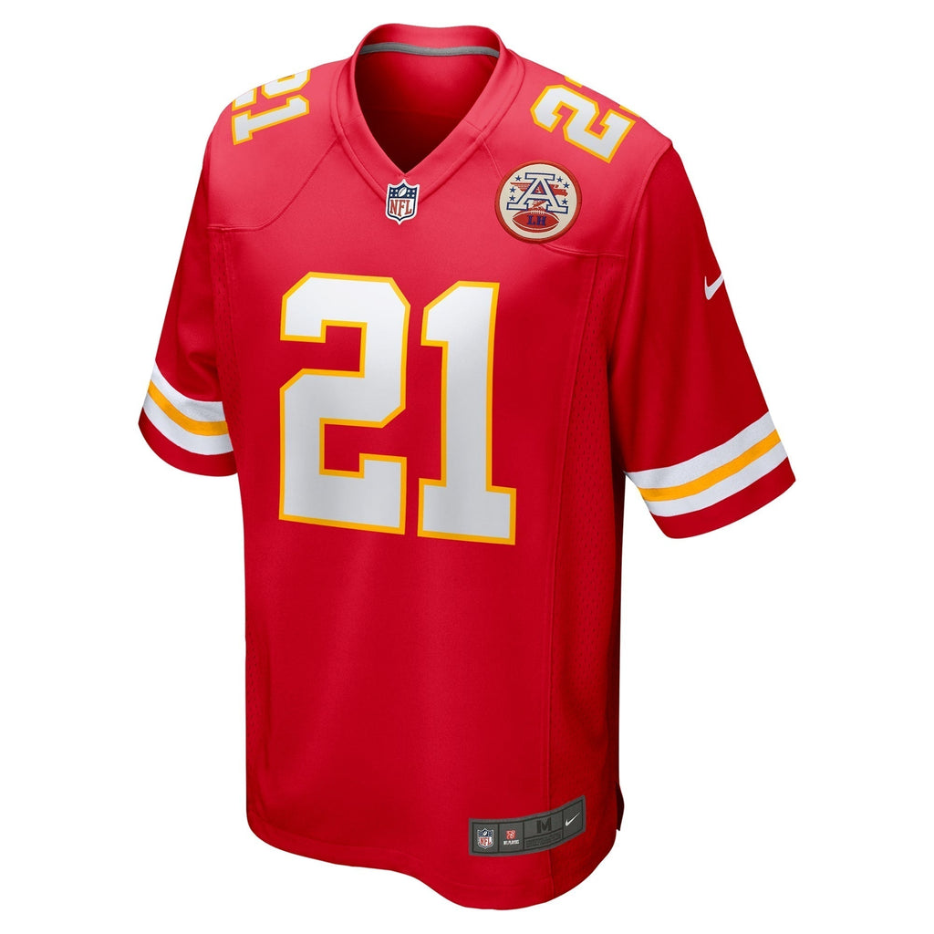 Jaden Hicks Kansas City Chiefs Nike  Game Jersey -  Red