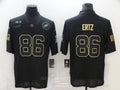 Men's Philadelphia Eagles #86 Zach Ertz Black Team Game jersey