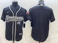 Men's Tampa Bay Buccaneers Black Black Retired Player RFLCTV Limited Blank jersey