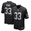 Las Vegas Raiders Jamal Adams Black Team Game Jersey