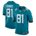 Jacksonville Jaguars R. Jay Soward Teal Retired Player Team Game Jersey