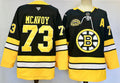 Men's Boston Bruins Charlie McAvoy #73 Black jersey