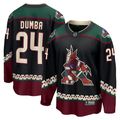 Men's Arizona Coyotes Matt Dumba #24 Black Home Breakaway jersey