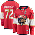 Sergei Bobrovsky Florida Panthers   Home 2024 Stanley Cup Champions Breakaway  Jersey Red