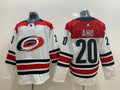 Men's Carolina Hurricanes Sebastian Aho #20 White Player jersey