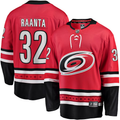 Men's Carolina Hurricanes Antti Raanta #32 Red Player jersey
