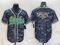Men's Philadelphia Eagles Grey Camouflage Game jersey