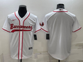 Men's Tampa Bay Buccaneers White Blank jersey