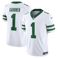 New York Jets Ahmad Sauce Gardner Legacy White Vapor F.U.S.E. Limited Jersey