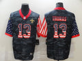 Men's New Orleans Saints Michael Thomas #13 Gray Camouflage Game Player jersey