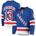 Alexis Lafrenire New York Rangers   Premier Breakaway  Jersey - Blue