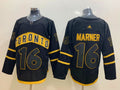 Men's Toronto Maple Leafs Mitch Marner #16 Black Game jersey