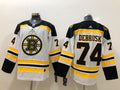 Men's Boston Bruins Jake DeBrusk #74 White Replica Player jersey