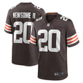Cleveland Browns Greg Newsome II Brown Game Jersey