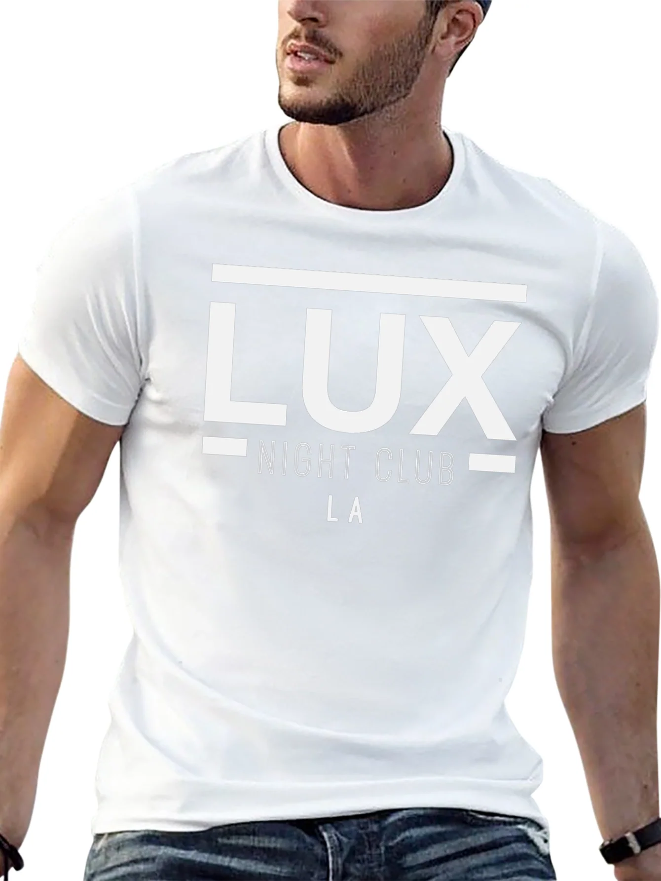 Lux Nightclub LA T-Shirt - Black