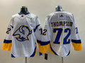 Men's Buffalo Sabres Tage Thompson #72 White Replica jersey