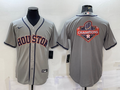 Men's Houston Astros Gray Road Replica Player Name jersey