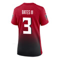 A.Falcons #3 Jessie Bates III Game Player Jersey - Red Stitched American Football Jerseys