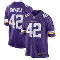 Minnesota Vikings Andrew DePaola Purple Game Jersey