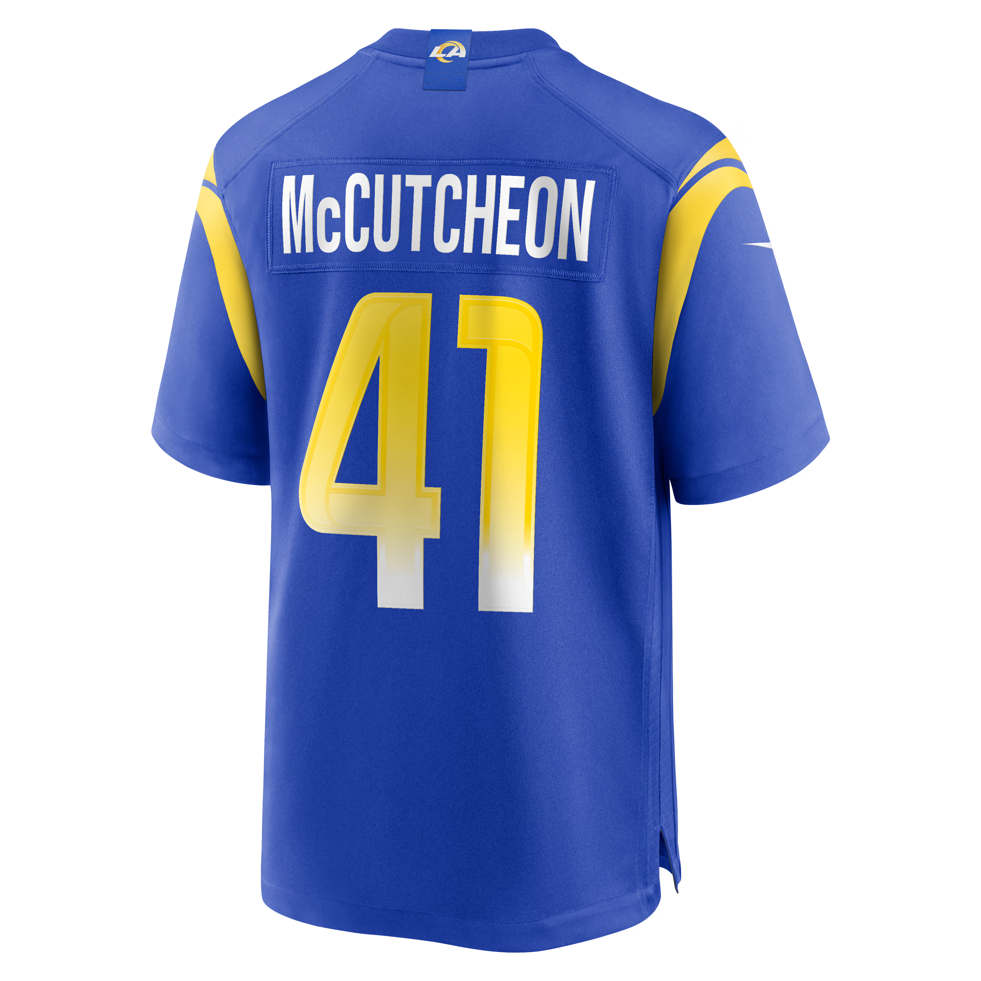 Los Angeles Rams Cameron McCutcheon Royal Game Jersey