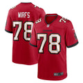 Tampa Bay Buccaneers Tristan Wirfs Red Game Jersey