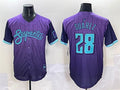 Arizona Diamondbacks #28 Eugenio Surez Purple 2025 City Connect Limited Stitched Baseball Jersey