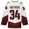 T.Maple Leafs #34 Auston Matthews   2022 All-Star Game White Stitched American Hockey Jerseys