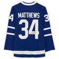 T.Maple Leafs #34 Auston Matthews   Alternate Captain Blue Stitched American Hockey Jerseys