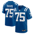 Indianapolis Colts Jalen Travis Royal Team Game Jersey