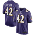 Baltimore Ravens Patrick Ricard Purple Game Jersey