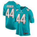 Miami Dolphins Chop Robinson Aqua Player Game Jersey