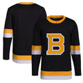 B.Bruins Alternate Primegreen  Pro Jersey Black Stitched American Hockey Jerseys