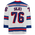 NY.Rangers #76 Brady Skjei   Reebok Premier Jersey White Stitched American Hockey Jerseys