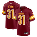 Washington Commanders Jonathan Jones Burgundy Team Game Jersey