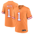 Tampa Bay Buccaneers Rachaad White Orange Alternate Game Jersey