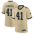 New Orleans Saints Alvin Kamara Gold Gameday Golds Alternate Game Player Jersey