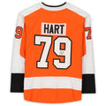 P.Flyers #79 Carter Hart   Breakaway Jersey Orange Stitched American Hockey Jerseys