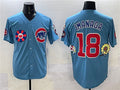 Chicago Cubs #18 Shta Imanaga Blue 2025 Tokyo Series 2nd Alternate Limited Stitched Baseball Jersey